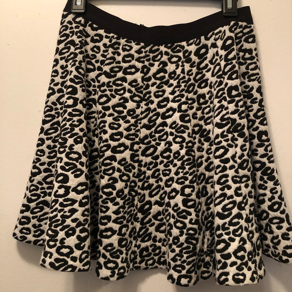 Rebecca Taylor animal print skirt